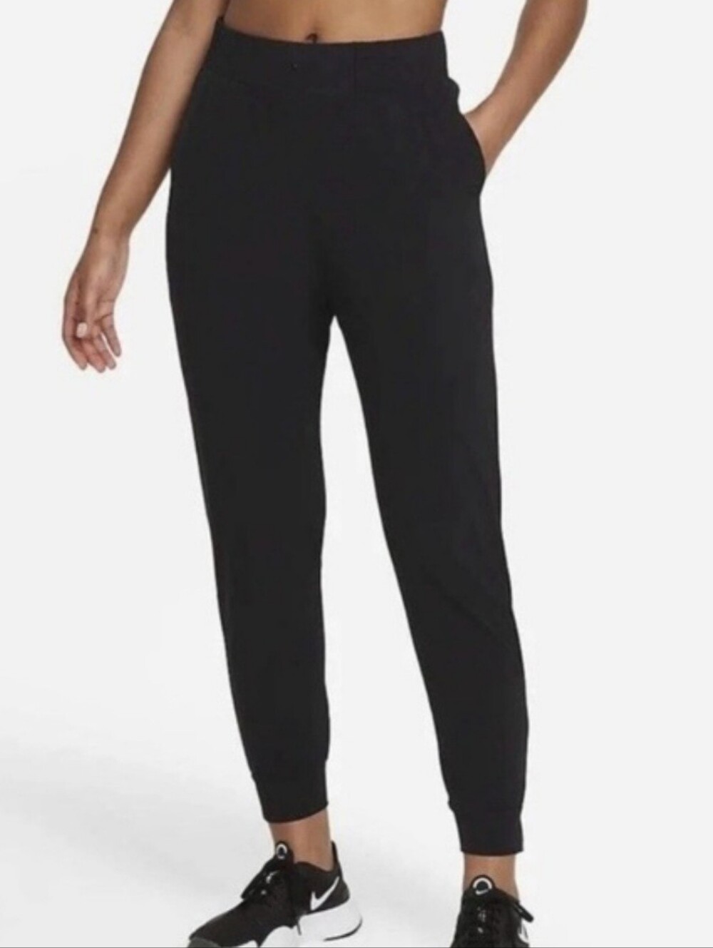 Nike Bliss DriFit Lightweight Joggers Black Womens XL